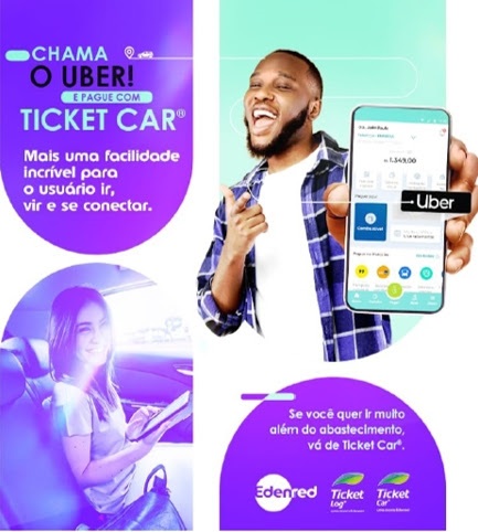 Ticket Log firma parceria com a Uber e amplia opções de mobilidade para os usuários da solução Ticket Car